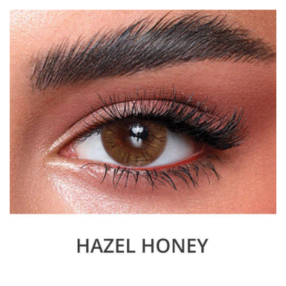 Picture of BELLA ONE DAY CONTACT LENSES (HAZEL HONEY)