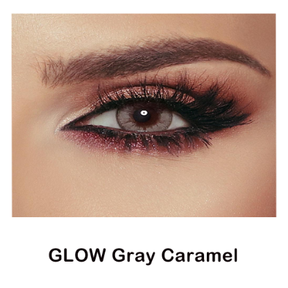 Picture of BELLA Color Contact Lenses GLOW Gray Caramel