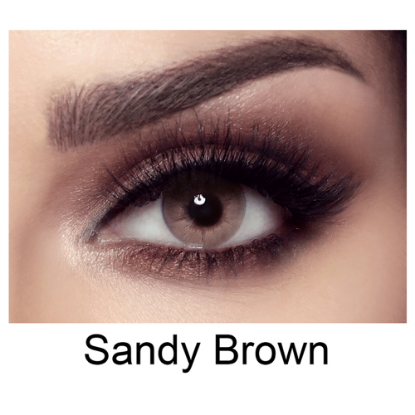 Picture of BELLA Color Contact Lenses ELITE Sandy Brown