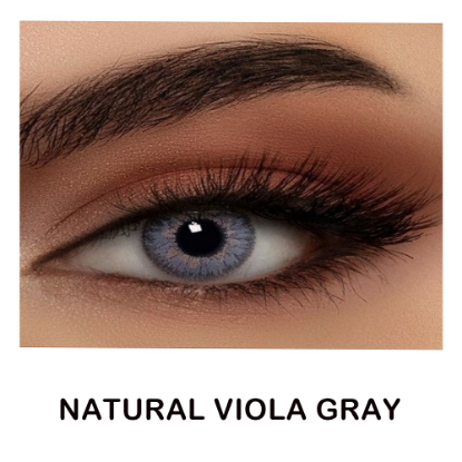 Picture of BELLA Color Contact Lenses NATURAL VIOLA GRAY