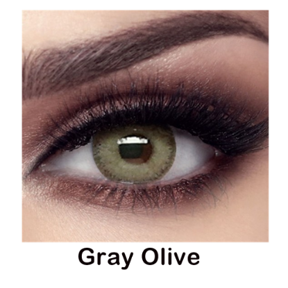 Picture of BELLA Color Contact Lenses ELITE Gray Olive