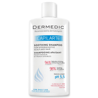 Picture of DERMEDIC CAPILARTE Soothing Shampoo Scalp and Hair 300ml