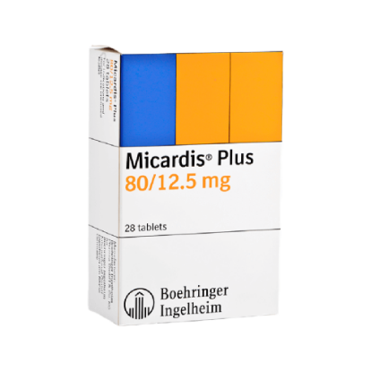 MICARDIS PLUS 80/12.5 MG 28 TABS