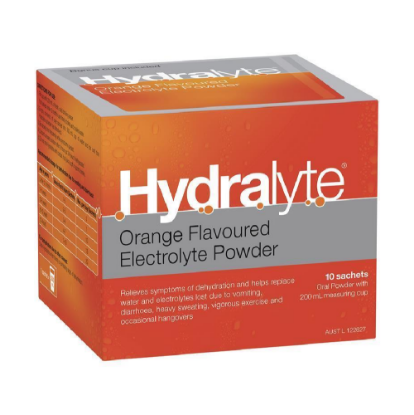 Picture of HYDRALYTE Electrolyte Powder (Orange) 10's