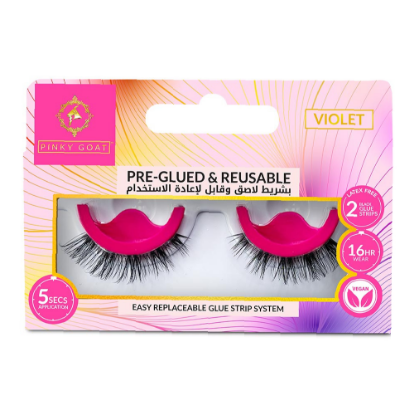 Picture of PINKY GOAT FABULOUS PRE-GLUED VIOLET EYE LASH 13.2 G