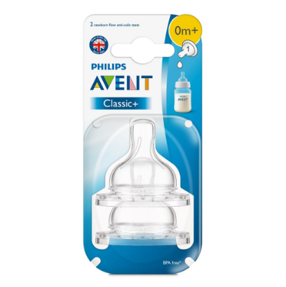Picture of AVENT Classic Nipple 0M+ 0849