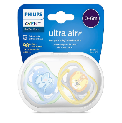 Picture of AVENT Ultra air Pacifer 0-6M 2818