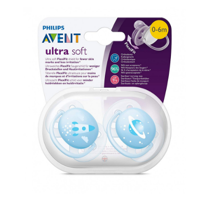 Picture of AVENT Ultra Soft Pacifer 0-6M 3167