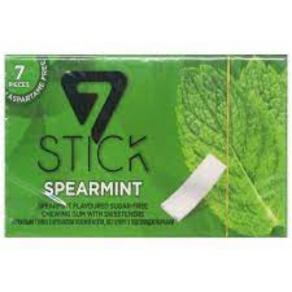 STICK SPEARMINT GUM - 7 Pieces