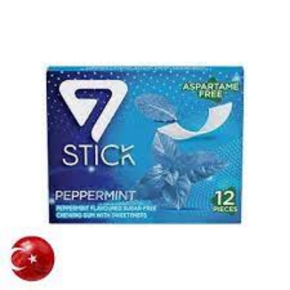 STICK PEPPERMINT GUM - 12 Pieces