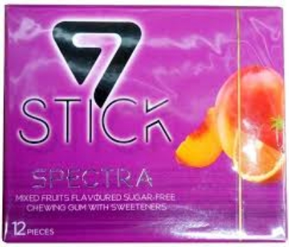 STICK SPECTRA MIXED FRUIT GUM - 12 Pieces