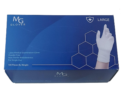 FADOMED MG Latex Gloves (Large)