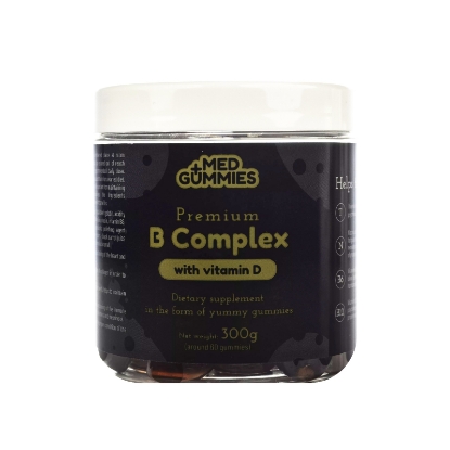 FIT4LIFE MED GUMMIES Premium B-Complex With Vitamin-D 60'S