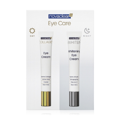 NOVACLEAR Eye Care Box Collagen Eye Cream + Whitening Eye Cream