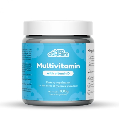 FIT 4 LIFE MED GUMMIES Multivitamin With Vit D 60'S