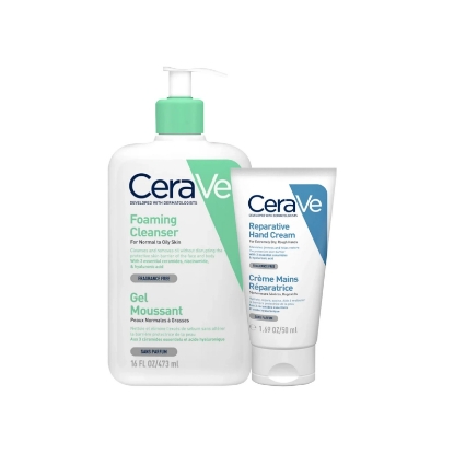 Picture of CERAVE Foaming Cleanser + Hand Cream