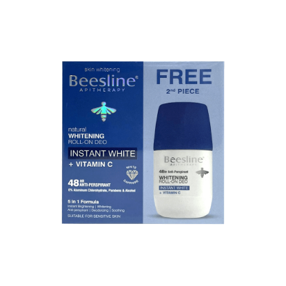 Beesline Deo Roll Instant White + Vit-C (1+1) Offer 9580