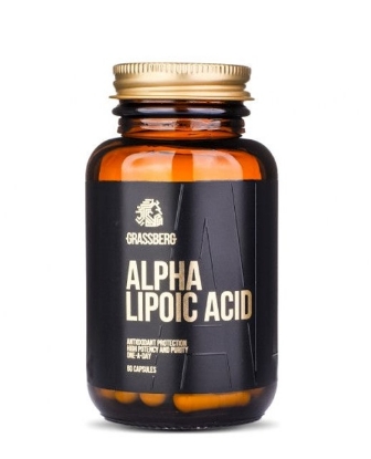 GRASSBERG Alpha Lipoic Acid - 60 Capsules