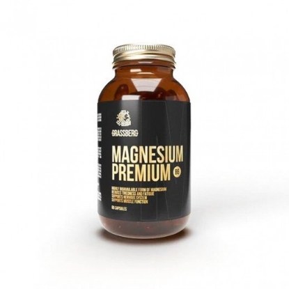 GRASSBERG Magnesium B6 Capsules 60's