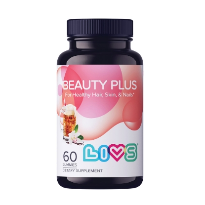 LIVS BEAUTY PLUS Hair, Skin & Nails Gummies 60's