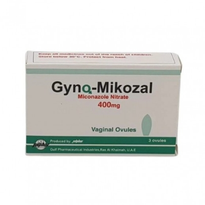 Gyno-Mikazol 400 mg Vaginal Ovules - 35 Ovules