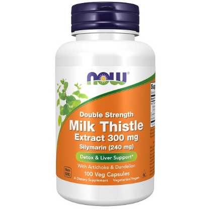 NOW MILK THISTLE EXTRACT 300 MG 100 CAPS