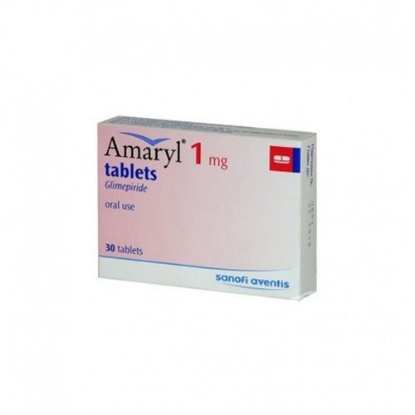 Amaryl 1 mg - 30 Tablets