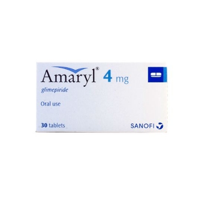 Amaryl 4 mg - 30 Tablets