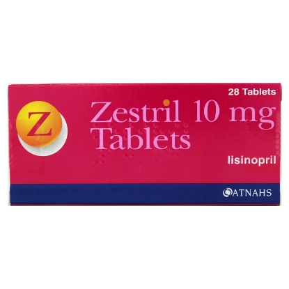 ZESTRIL 10 MG 28'S TABS