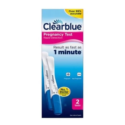 CLEARBLUE PREGNANCY TEST - 2 POS