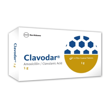 Clavodar 1g - 14 Tablets