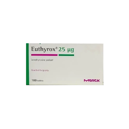 EUTHYROX 25 MCG 100 TABS