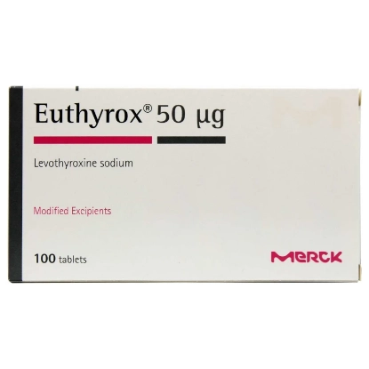 EUTHYROX 50 MCG 100 TABS