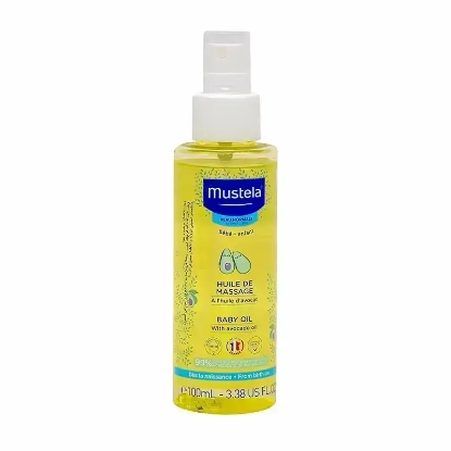 Mustela Baby Massage Oil with Avocado Spray Bottle – 100ml