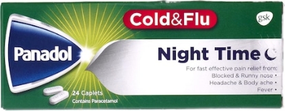 PANADOL COLD & FLU GREEN 24 TABS