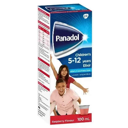 PANADOL ELIXIR  5-12 YRS  100 ML