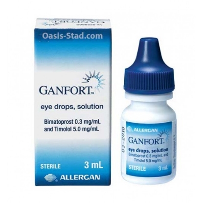 GANFORT Eye Drops 3 ml