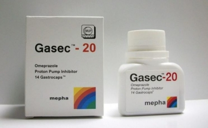 Gasec 20 mg - 28 Capsules