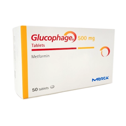 GLUCOPHAGE 500 MG 50'S TABLETS