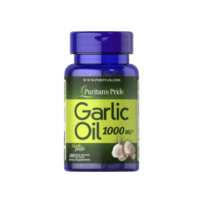 PURITAN'S PRIDE GARLIC OIL 1000MG 100 SOFTGEL CAPS  