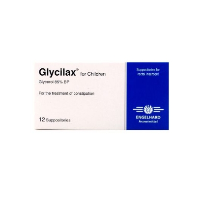 GLYCILAX SUPPOSITORIES FOR CHILDREN 12'S