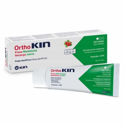 KIN DENTAL ORTHO Strawberry Mint T/P 75ml