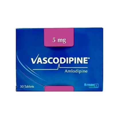 VASCODIPINE 5 MG 30'S TAB