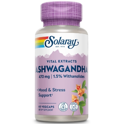 Solaray Ashwagandha 470 mg 60 Capsules